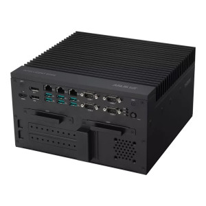 ASUS PE5101D Rugged Edge and fanless computer, 14th/13th Gen Core i CPU, 3x 2.5 GbE, 10x USB, 6x COM, HDMI, DP++, PCle expansion slots